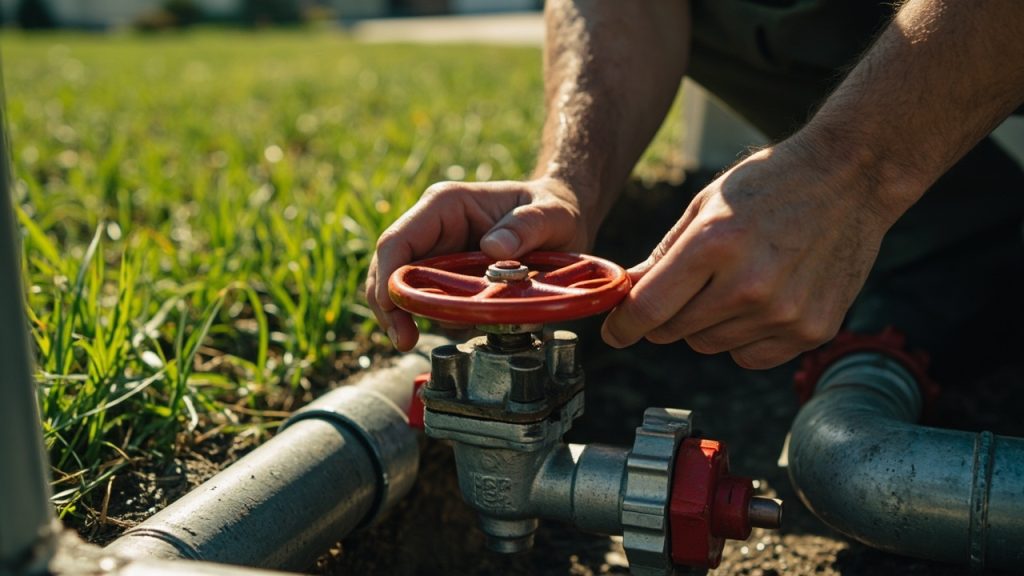 How to Shut Off Main Water Valve in Riverside CA 92507