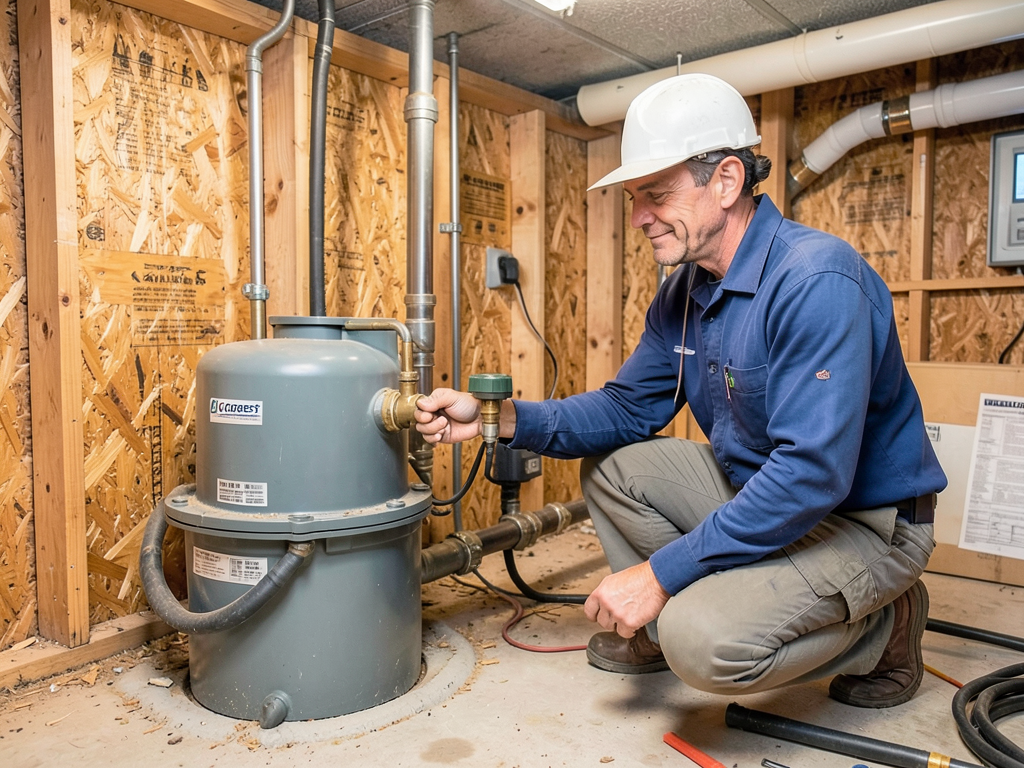 Preventing basement flooding in woodcrest with a r