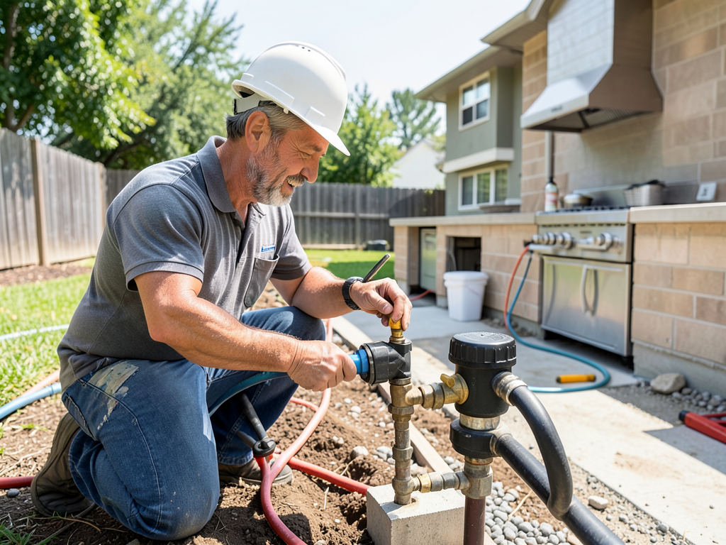 Professional gas line installation and repair for