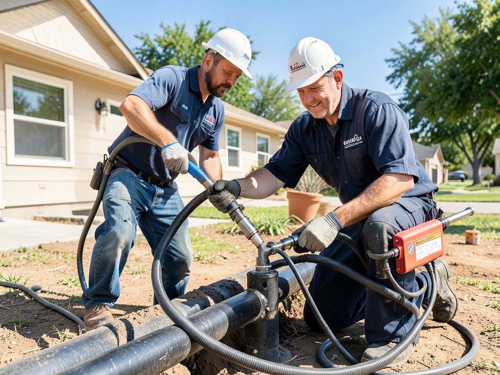 Professional hydro jetting services to clear tough