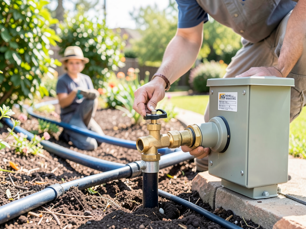 The benefits of installing a secondary shut-off valve for your Riverside garden